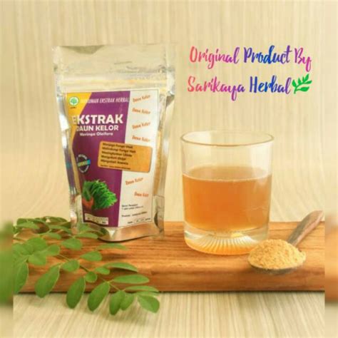 Jual Minuman Herbal Ekstrak Daun Kelor Untuk Ginjal Anemia Menjaga