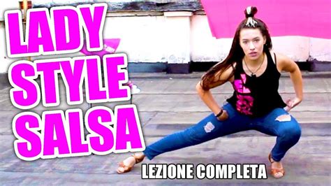 Lady style salsa coreografia fusion di gestualità femminile Lezione