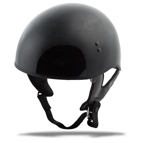 HH 65 HALF HELMET NAKED BLACK XS