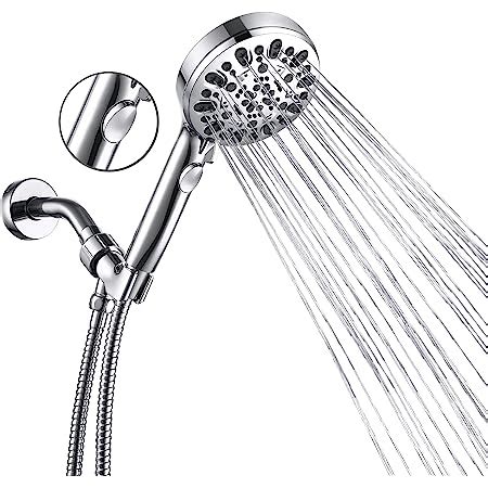 Detachable Handheld Shower Head With Hose High Pressure 5 Functions