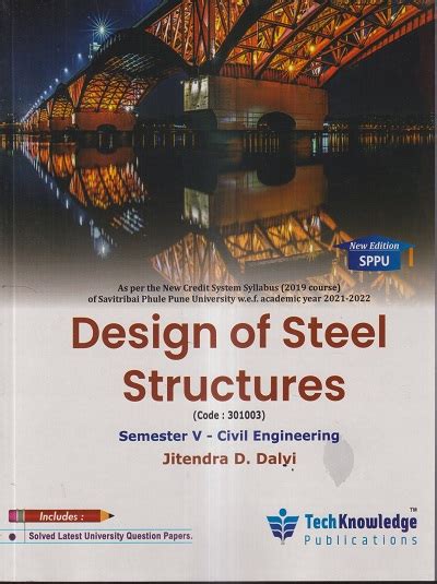 Design Of Steel Structure Civil Engineering Sem Jitendra D Dalvi