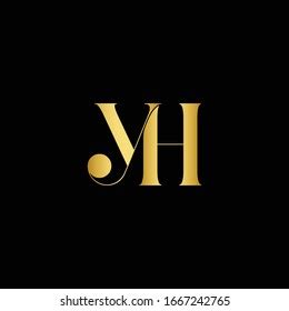 Initial Yh Logo Design Vector Template Stock Vector Royalty Free