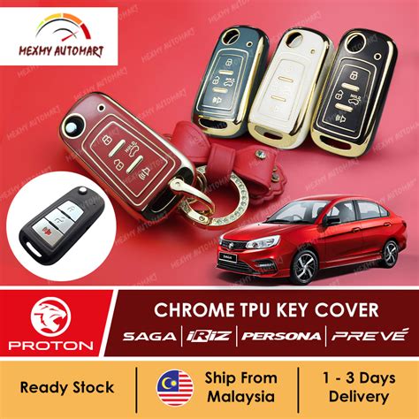 Proton Saga Iriz Preve Suprima S Car Key Cover Tpu