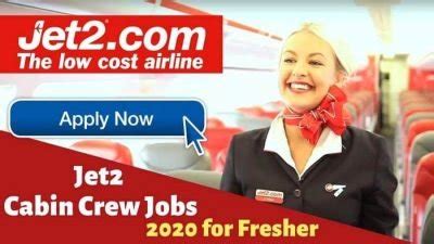 Jet2 Cabin Crew Jobs For Freshers In JAN 2025 - Apply Now