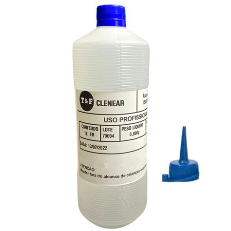 Lcool Isopropilico Puro Isopropanol Limpador De Uso Geral