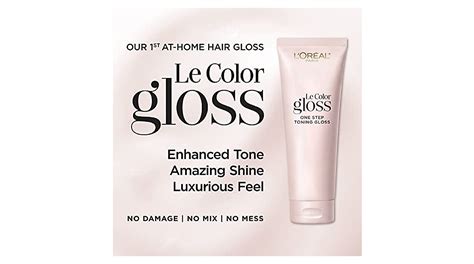 L Oreal Le Color Gloss Rich Brunette Shine Boosting Hair Toner