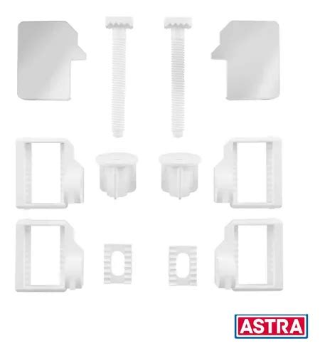 Conjunto Parafuso Fixação Astra Tpkpfubr1 Assento Sanitário