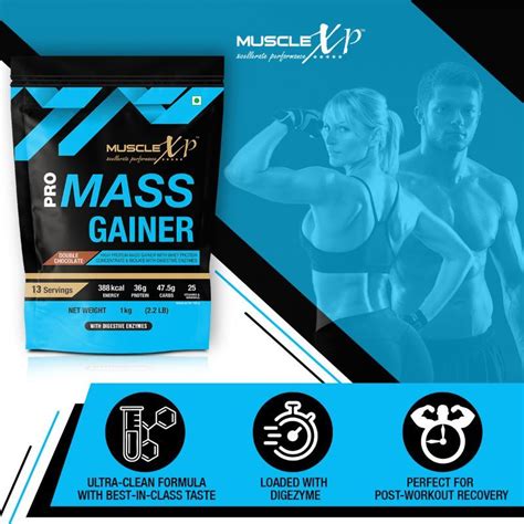 Buy Musclexp Pro Mass Gainer With Whey Protein Whey Isolate Double