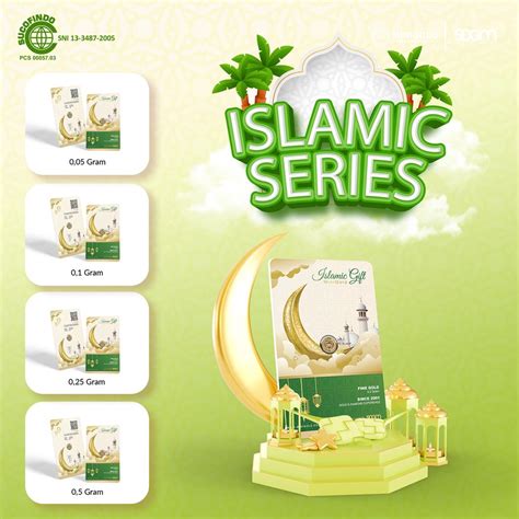 Jual Emas Minigold Gram Gift Series Barakallahufiik Barakallah