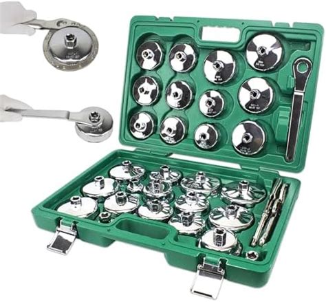 Amazon Esoldnic 31PCS Oil Filter Wrench Set High Carbon Steel Oil