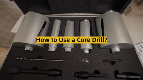 How to Use a Core Drill? - ToolsProfy