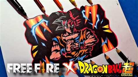 C Mo Dibujar La Nueva Pared Gloo De Goku De Free Fire Dibujos Para