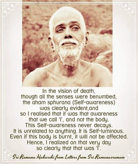 Sri Ramana Maharshi Teachings On Instagram Aham Sphurana