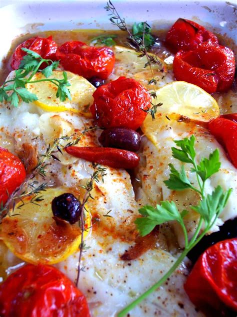 Roasted Cod With Cherry Tomatoes Proud Italian Cook