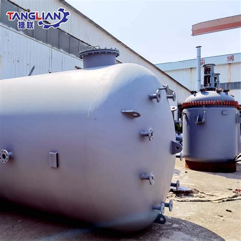 Pressure Vessel Glass Lined Reaction Tank Glass Lined Storage Tank