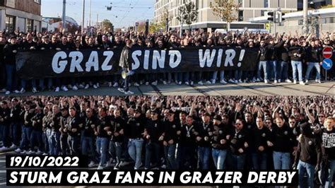 Sturm Graz Fans In Grazer Derby Grazer Ak Vs Sturm Graz