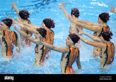 Gwangju South Korea Th July Athletes Of Italy Compete During