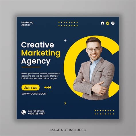 Premium Psd Digital Marketing Banner And Corporate Social Media Post