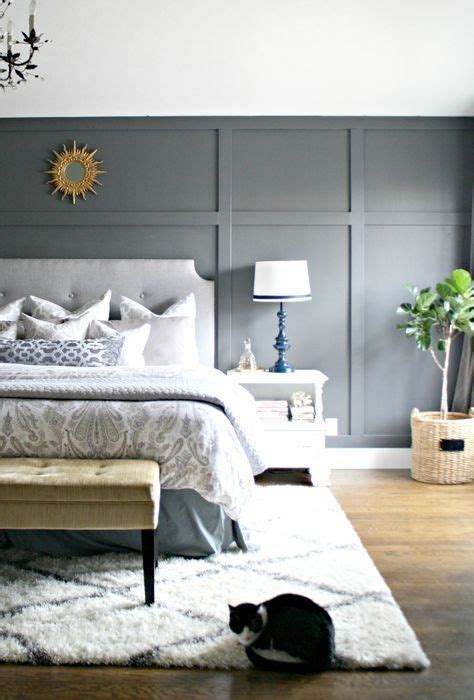 Astonishing Grey Wall Bedroom Color Ideas For Elegant Room 27 Gray