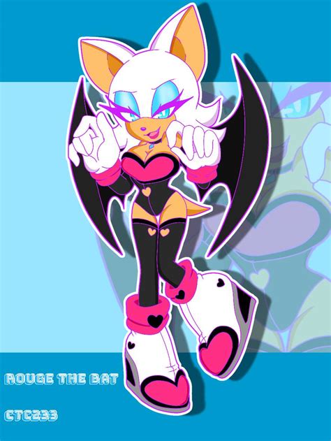 Rouge The Bat Redesignau By Carathecat233 On Deviantart