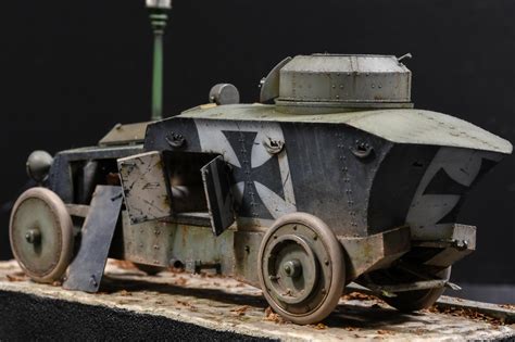 Armored Austro Hungarian Romfell Car 1915 135 Copper State Models