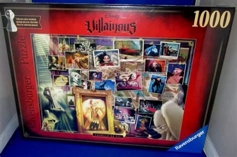 Ravensburger Disney Villainous Cruella De Vil Pc Puzzle Sealed