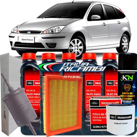 Kit Oleo Motorcraft Filtros Ford Focus Zetec Duratec Frete Gr Tis