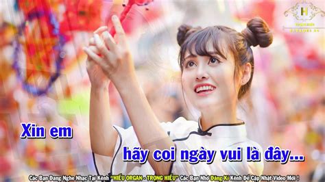 Karaoke Ngày Vui Qua Mau Tone Nam Nhạc Sống Trọng Hiếu YouTube