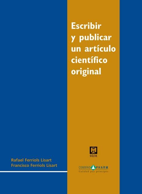 Articulo Cientifico Escribir Y Publicar Ppt