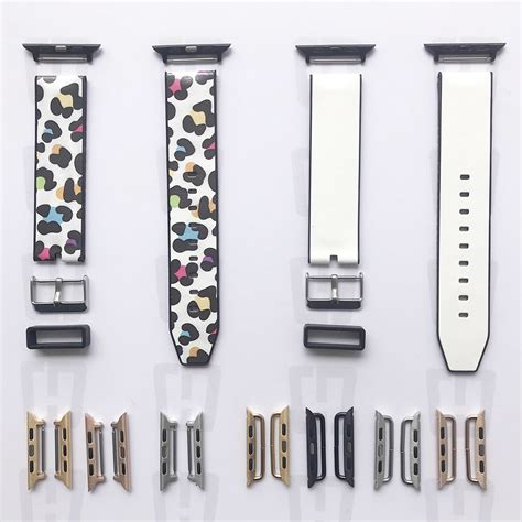 Sublimation Blank Watch Band Strap For Apple Watch Soft Silicone