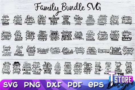 Family SVG Bundle Family Sayings Family Quotes SVG - Etsy