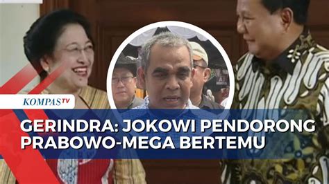 Gerindra Ungkap Peran Presiden Jokowi Jadi Pendorong Pertemuan Prabowo