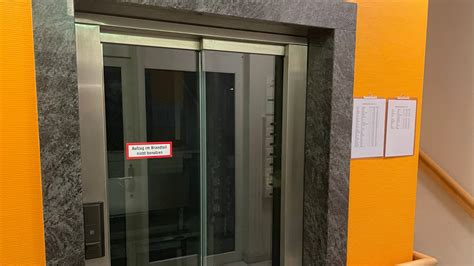 Original 1996 Aupperle KONE Novel Elevator At Residential Building