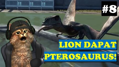 Lion Membuat Kandang Reptil Terbang Jurassic World Evolution 2 Gameplay Eps 8 Indonesia