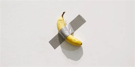 Maurizio Cattelans Duct Taped Banana Brings In 624 Million Usd