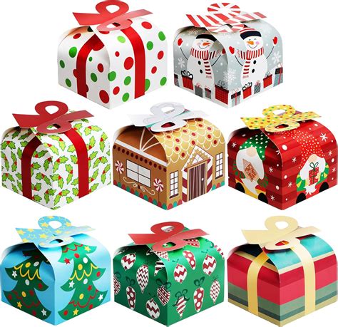 Amazon Joyin Pcs D Christmas Goody Gift Boxes With Bow For