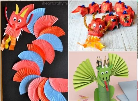 Paper Plate Dragon Twirler Craft Reference