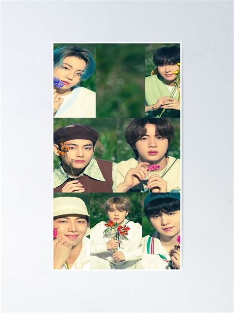 Bts 7 Poster By Coolpatterns Redbubble