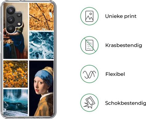 Samsung Galaxy A32 5G Hoesje Melkmeisje Meisje Met De Parel