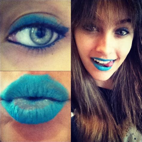 Paris Jackson - Blue Lipstick - Paris Jackson Photo (31946933) - Fanpop