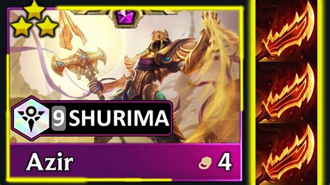 9 Shurima Max Attackspeed Azir ⭐⭐⭐ Youtube