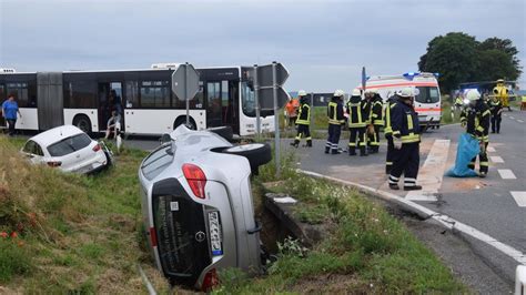 Schwerer Unfall Im Kreis Wolfenb Ttel Verletzte Nach Kollision