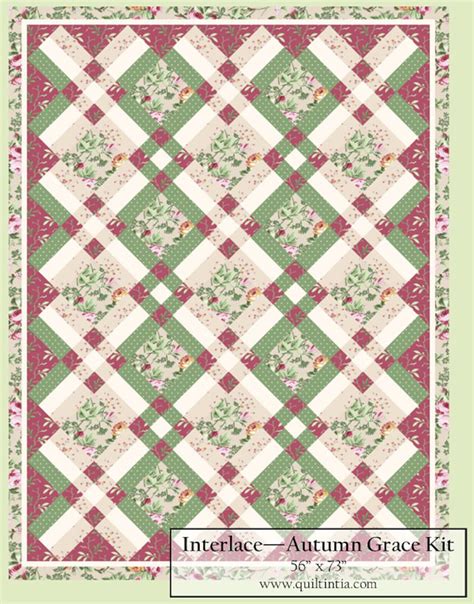 Interlace Five Yard Quilt Pattern Etsy