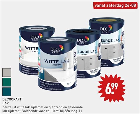 DECOCRAFT Lak Aanbieding Bij ALDI