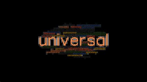 UNIVERSAL: Synonyms and Related Words. What is Another Word for ...