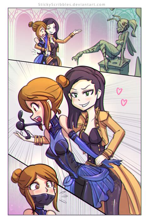 Commission Three Pretty Companion By Stickyscribbles Hentai Foundry