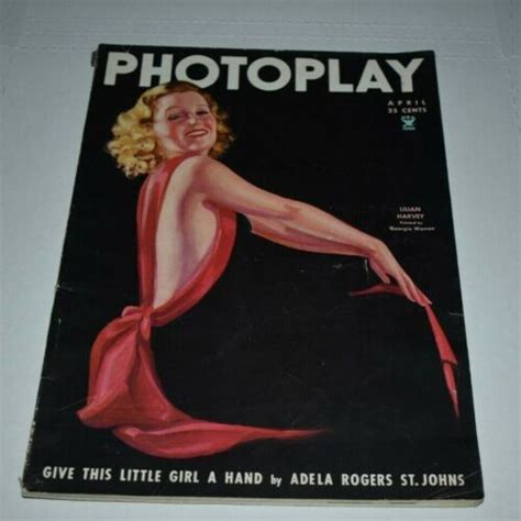 Photoplay April 1935 Vintage Movie Magazine Lilian Harvey Ebay