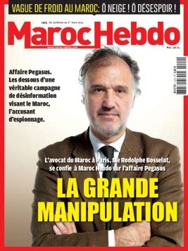 Maroc Hebdo N Du F Vrier T L Charger Sur Ipad