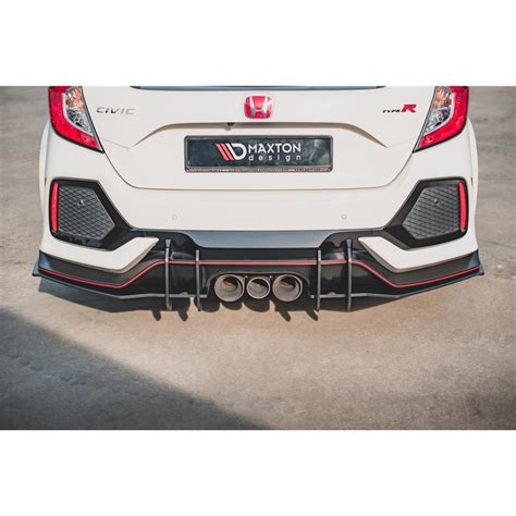 Sottoparaurti Estrattore Racing Posteriore Honda Civic X Type R