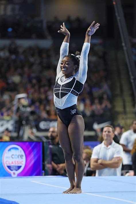 Simone Biles Had Tears Of Joy After Her Impressive Return To Gymnastics